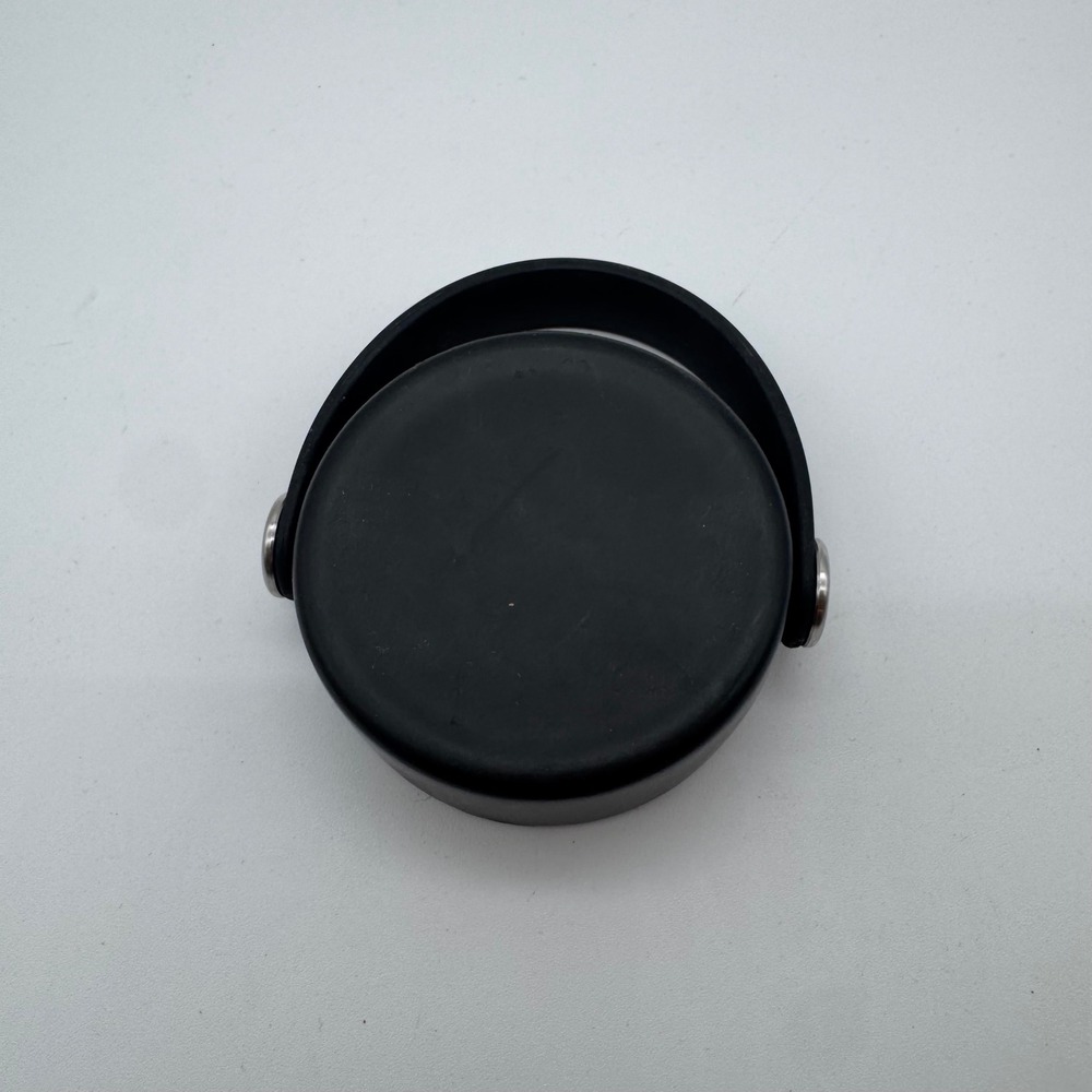 Hydro Flask Black Insulated BPA Free Water Bottle Lid With Handle